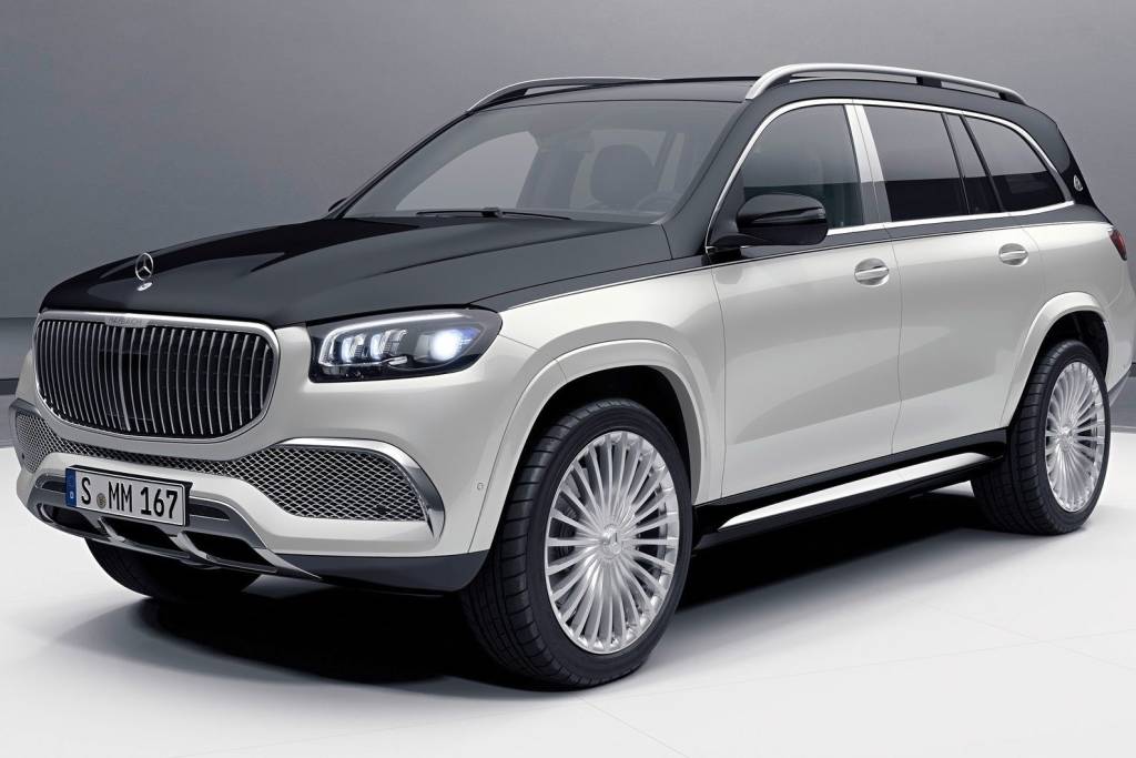 Mercedes-Maybach GLS 600 Dianteira Estática Estúdio Mercedes-Maybach GLS 600 Dianteira Estática Estúdio