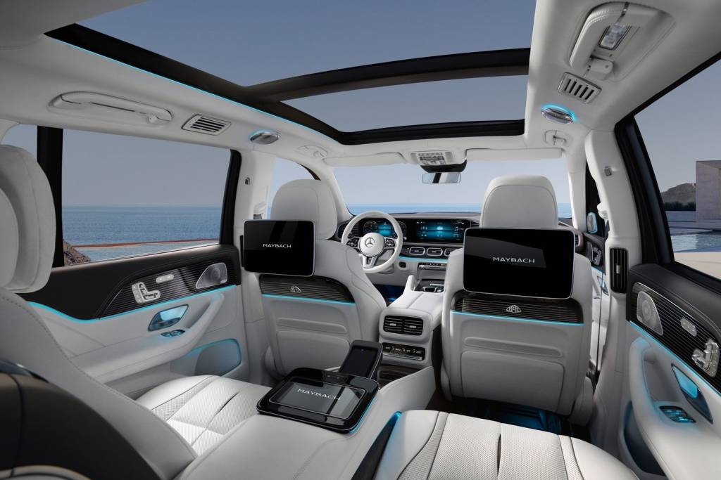 Mercedes-Maybach GLS 600 Interior Banco Traseiro Mercedes-Maybach GLS 600 Interior Banco Traseiro