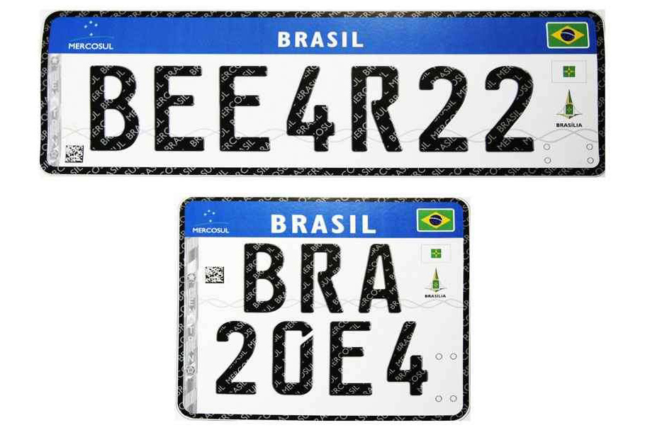 Placas Mercosul clonadas são vendidas online e em semáforos, diz site