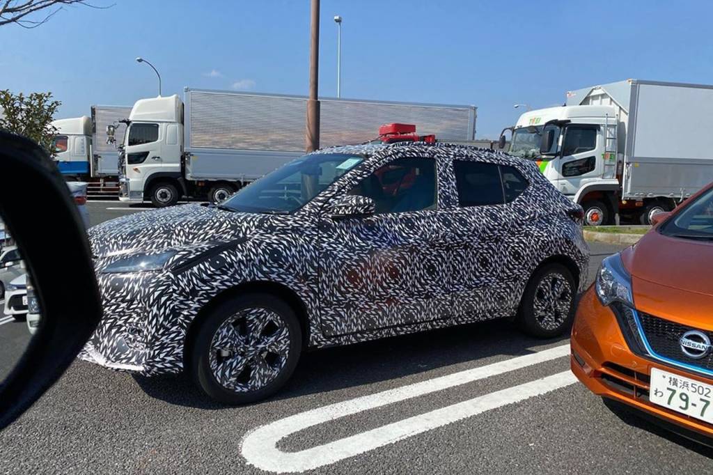 Nissan Kicks novo flagra 2 Nissan Kicks novo flagra 2