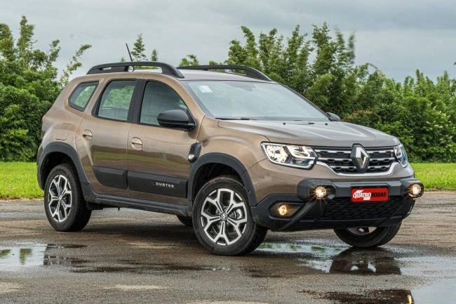 Enquanto todos os outros Renault têm quatro airbags de série, nenhuma versão do Duster tem mais que os dois airbags.