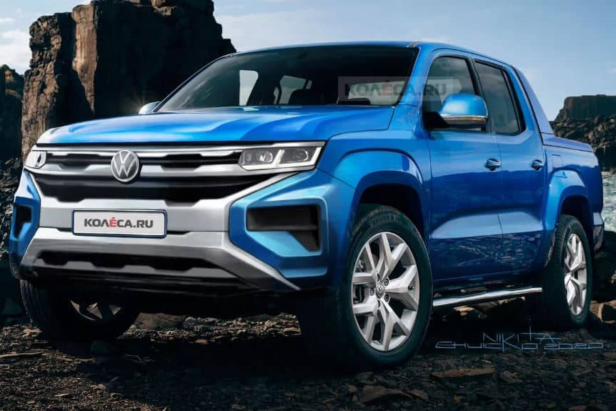 amarok-2022-1 Projeção mostra como seria a nova Amarok, prevista para 2022