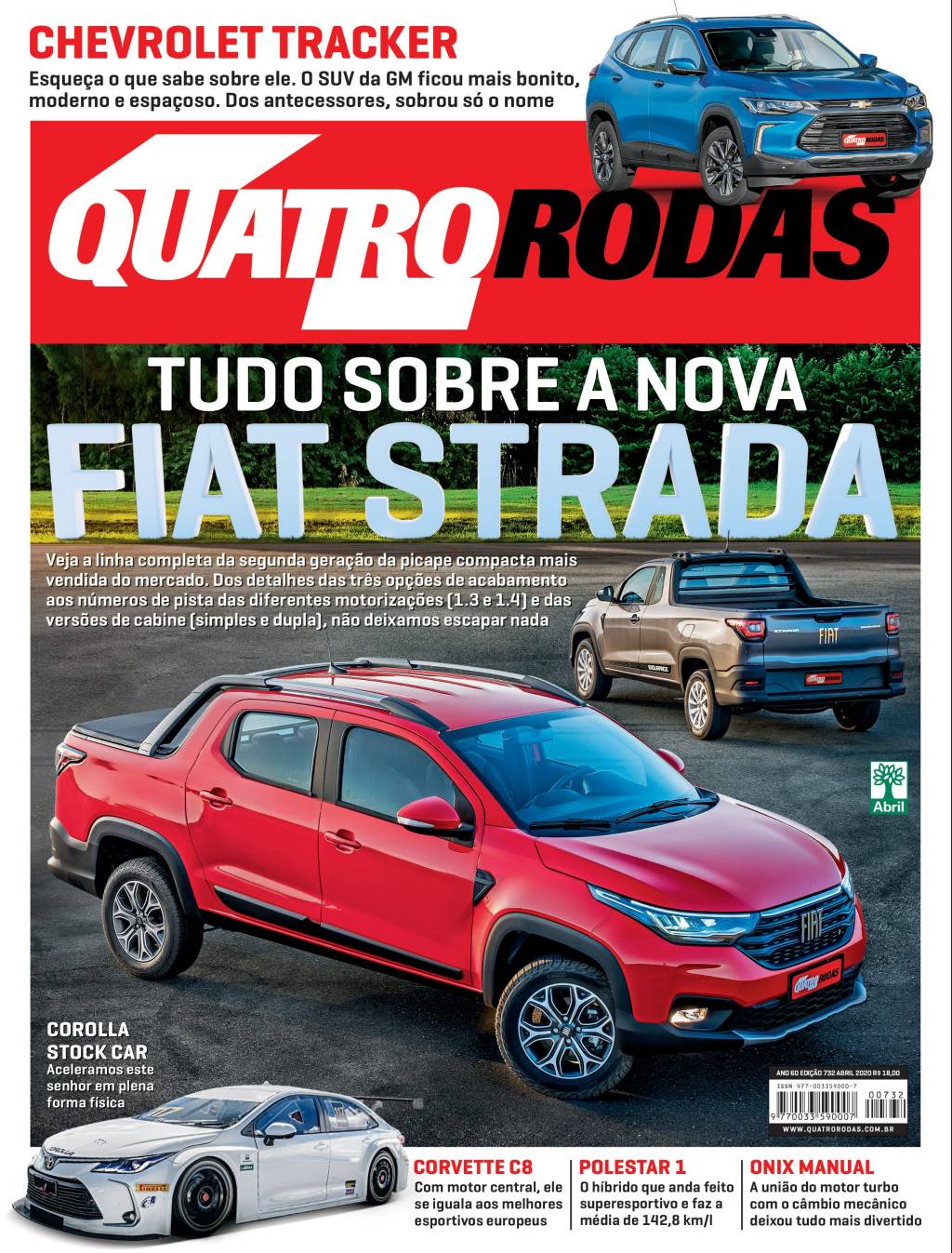 QR 732_CAPA edição de abril Longa Duração: Chevrolet vacila, Caoa Chery manda bem no teste do guincho