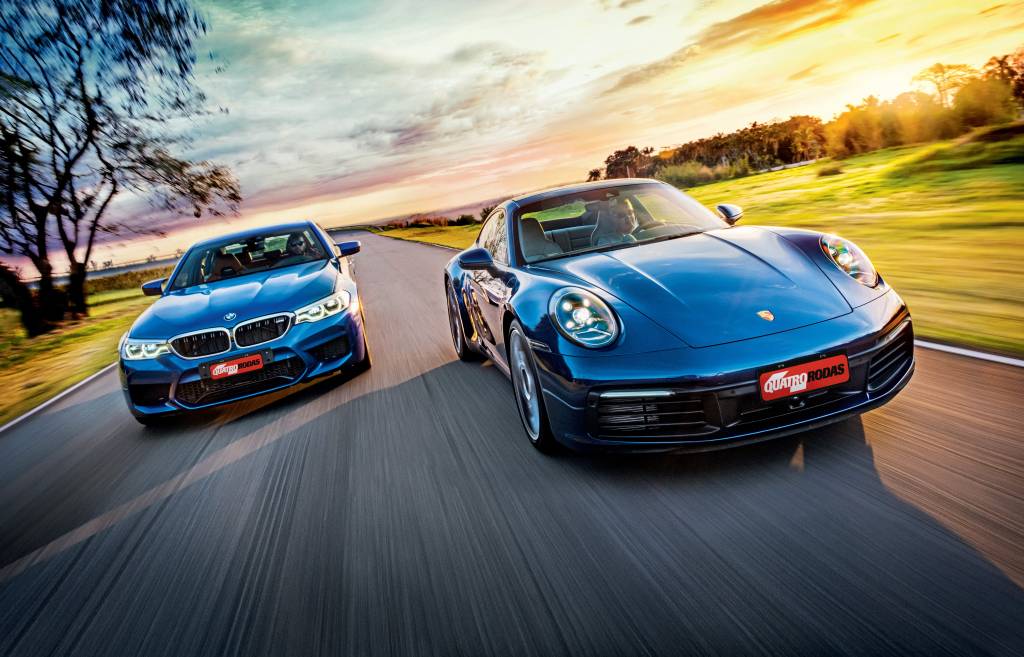 BMW M5 X Porsche 911 BMW M5 X Porsche 911