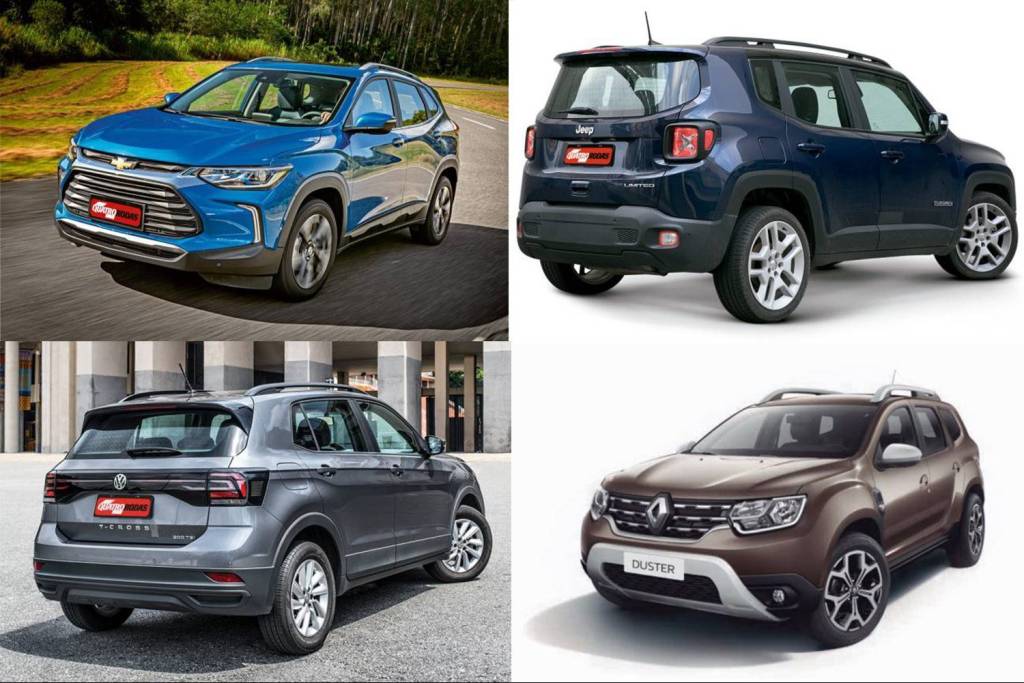 Tracker, T-Cross, Creta e mais: o que cada SUV compacto tem de exclusivo