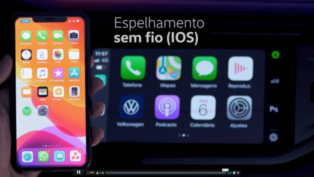 VW Play – central do VW Nivus VW Play – central do VW Nivus