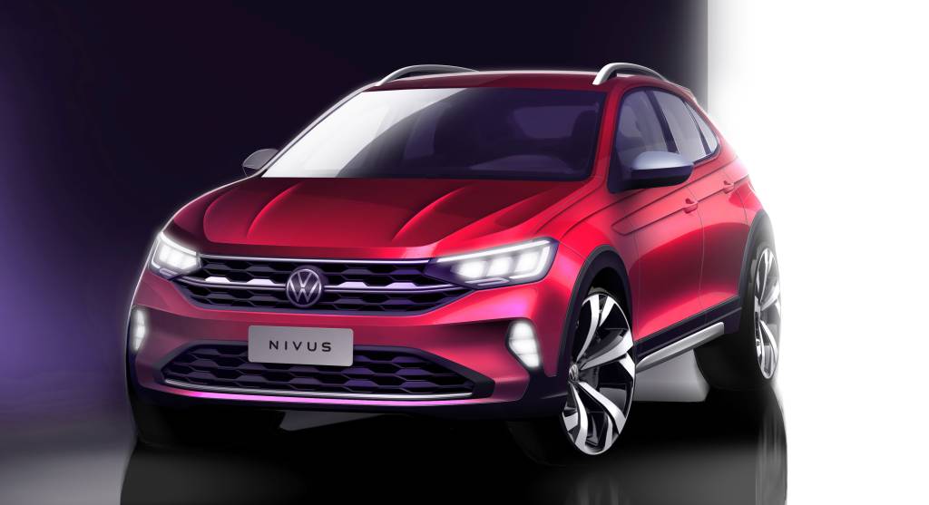 VW Nivus teaser VW Nivus teaser