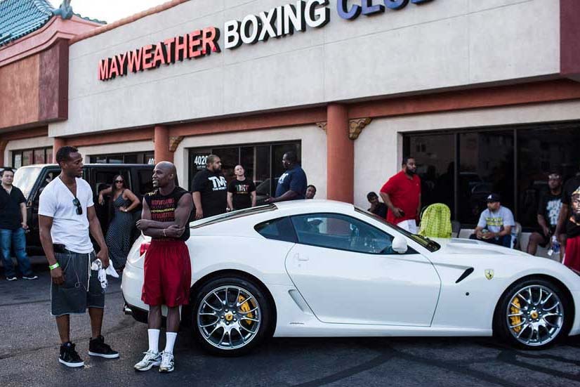 Mayweather e Ferrari Mayweather e Ferrari