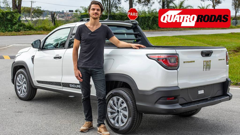Vídeo: andamos na Fiat Strada cabine Plus, versão que será a mais vendida