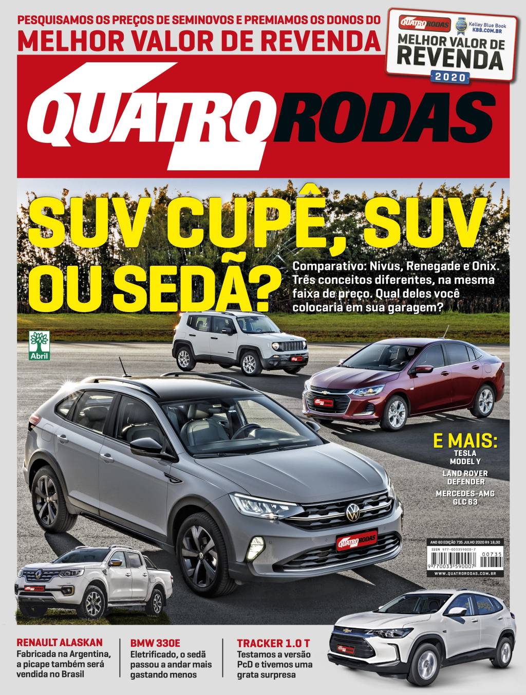 Quatro Rodas 735 BMW lança seu primeiro SUV elétrico: iX3 tem 460 km de autonomia
