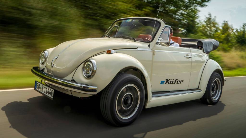 The e-Beetle Volkswagen poderá transformar velhos Fusca e Kombi em elétricos