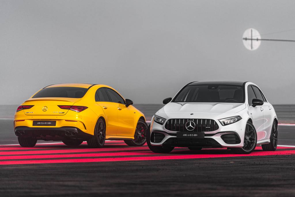Mercedes-AMG A 45 e CLA 45 Mercedes-AMG A 45 e CLA 45