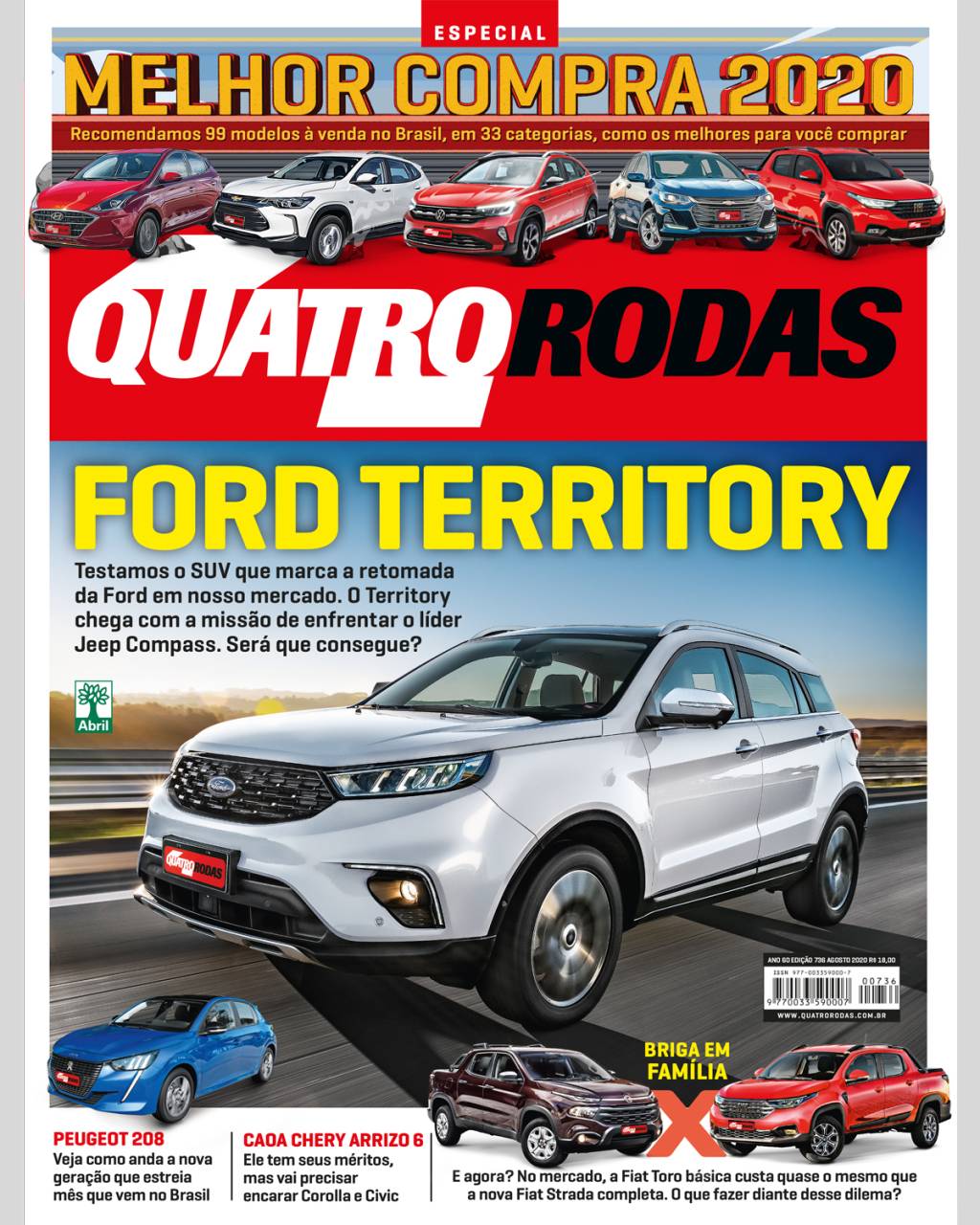 Quatro Rodas Edição 736 Longa Duração: as peculiaridades do Citroën C4 Cactus exigem algum costume