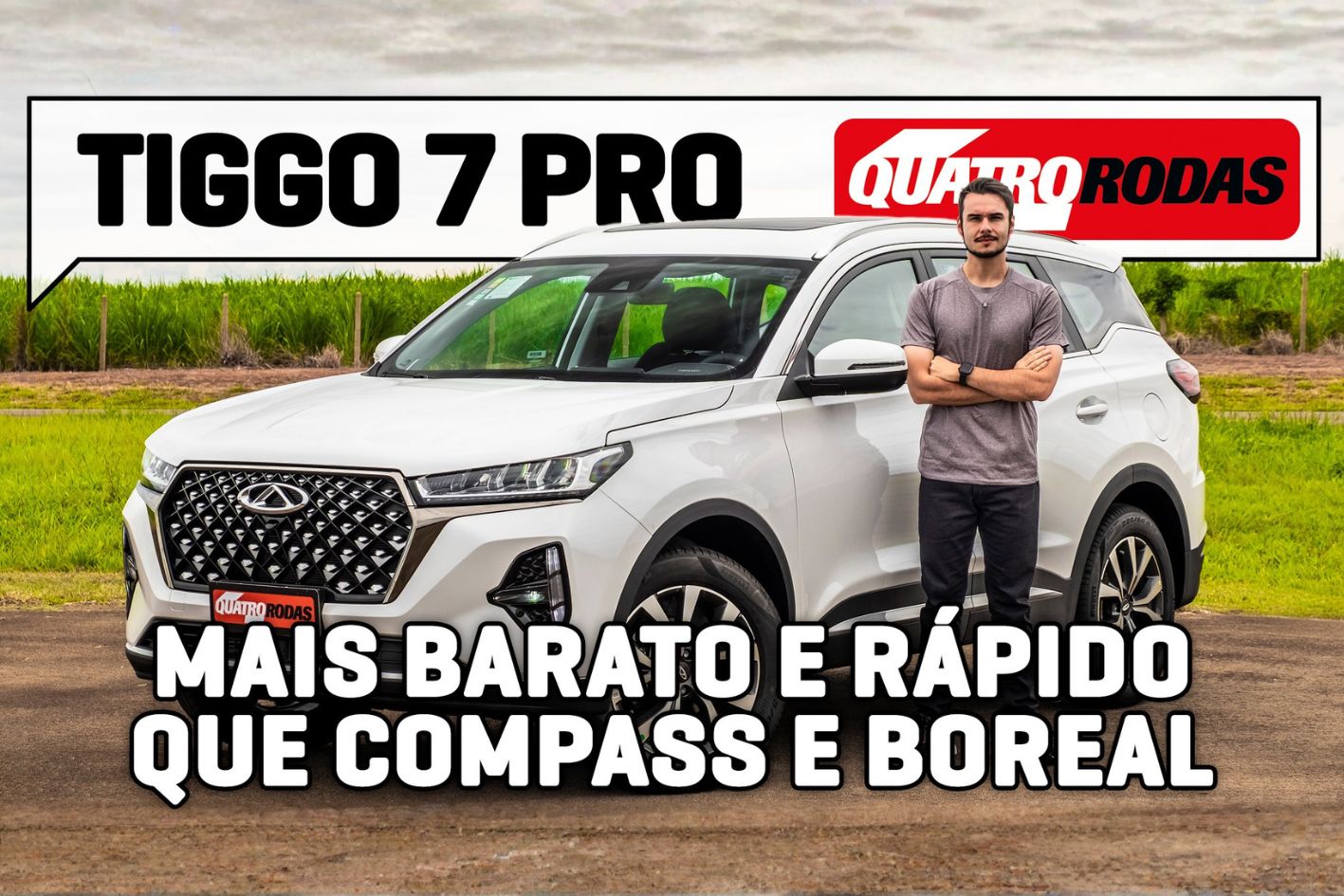 Caoa Chery Tiggo 7 Pro: os SEGREDOS do SUV médio com PREÇO de compacto