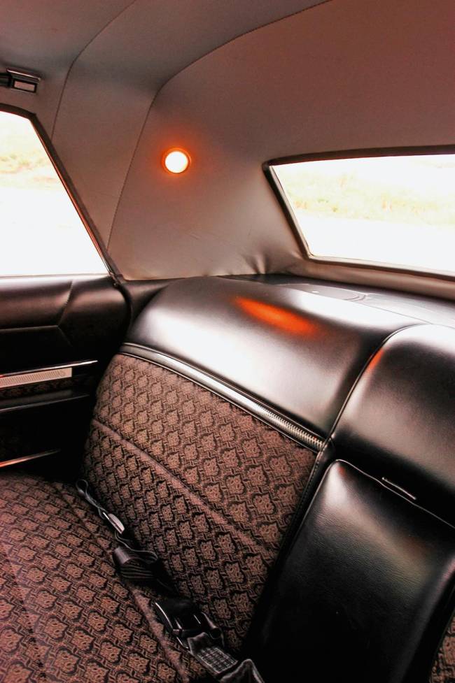 Interior do Galaxie Landau modelo 1976, da Ford._1 Interior do Galaxie Landau modelo 1976, da Ford._1