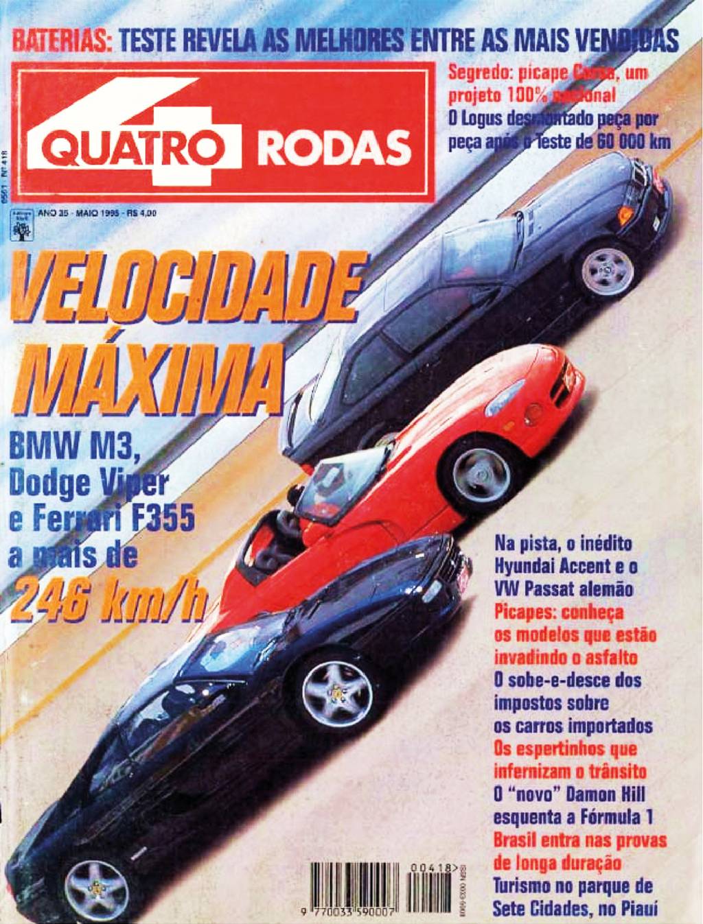 Reportagem Velocidade máxima Reportagem Velocidade máxima