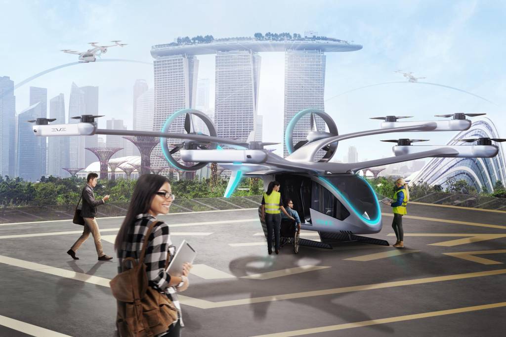 Embraer lança subsidiária para desenvolver seus ‘carros voadores’