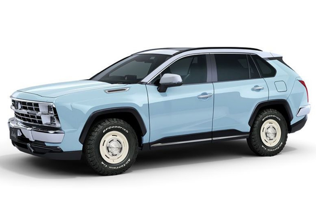 Mitsuoka transforma Toyota RAV4 em Chevrolet Blazer dos anos 1980