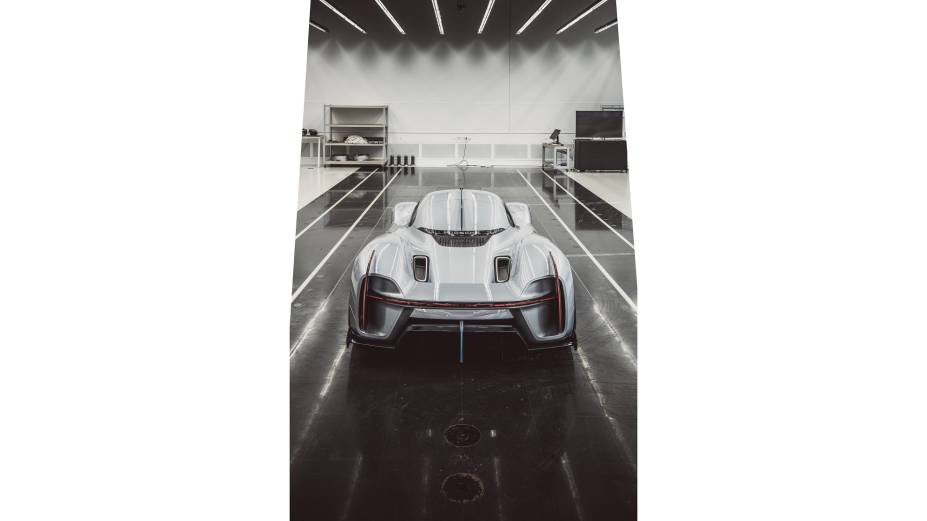 Modelo de argila em tamanho real do Porsche 919