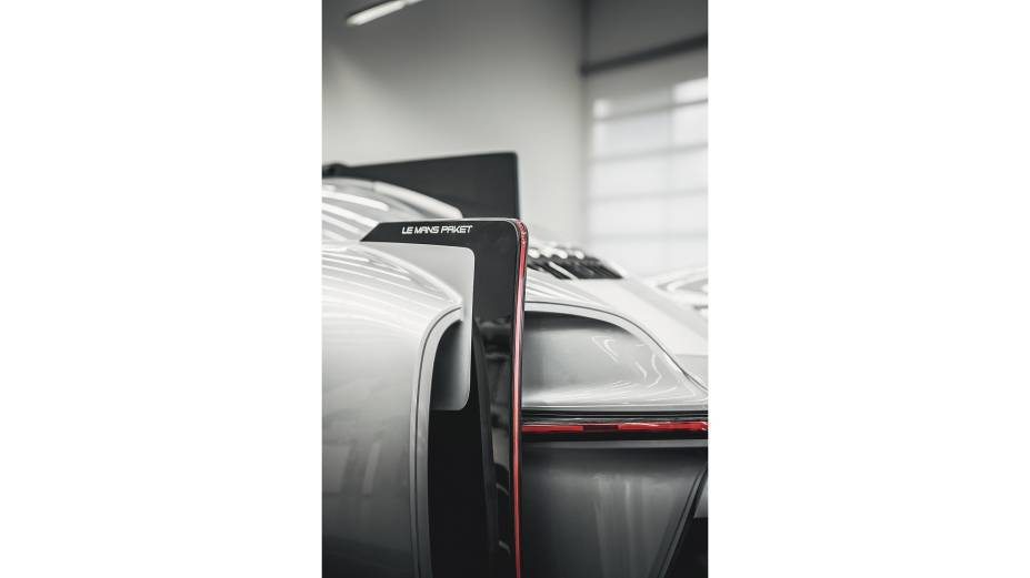 Modelo de argila em tamanho real do Porsche 919