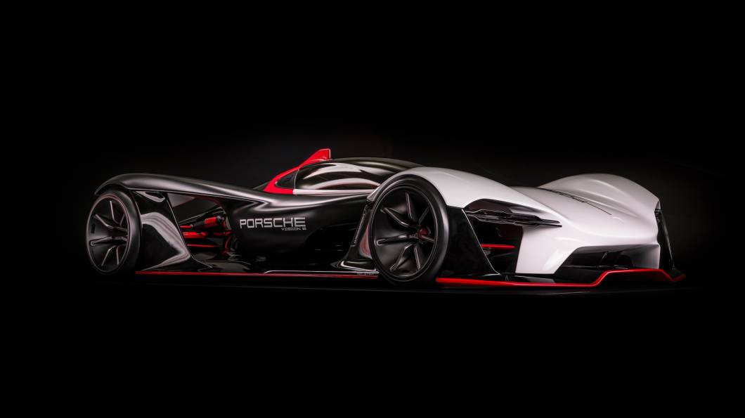 O Porsche Vision E, de 2019 O Porsche Vision E, de 2019