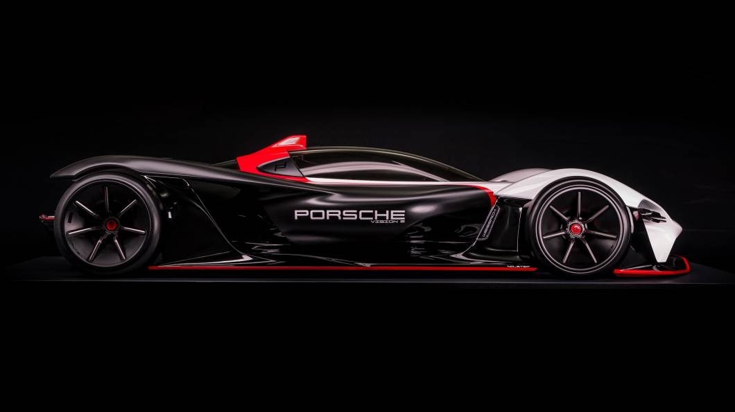 O Porsche Vision E, de 2019 O Porsche Vision E, de 2019