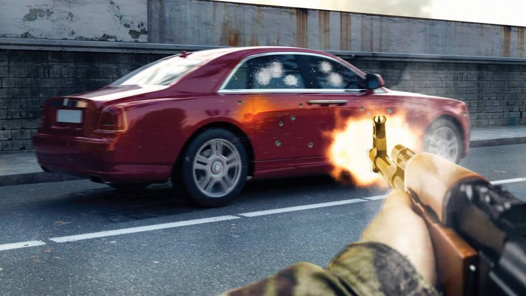 Correio técnico 740 sirene em carro blindado Correio técnico 740 sirene em carro blindado