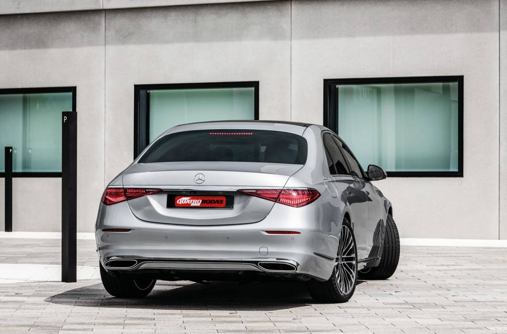 Mercedes-Benz S-Klasse, V 223, 2020 Mercedes-Benz S-Klasse, 2020, Outdoor, Standaufnahme, Exterieur: Hightechsilber // Mercedes-Benz S-Class, 2020, outdoor, still shot, exterior: hightech silver