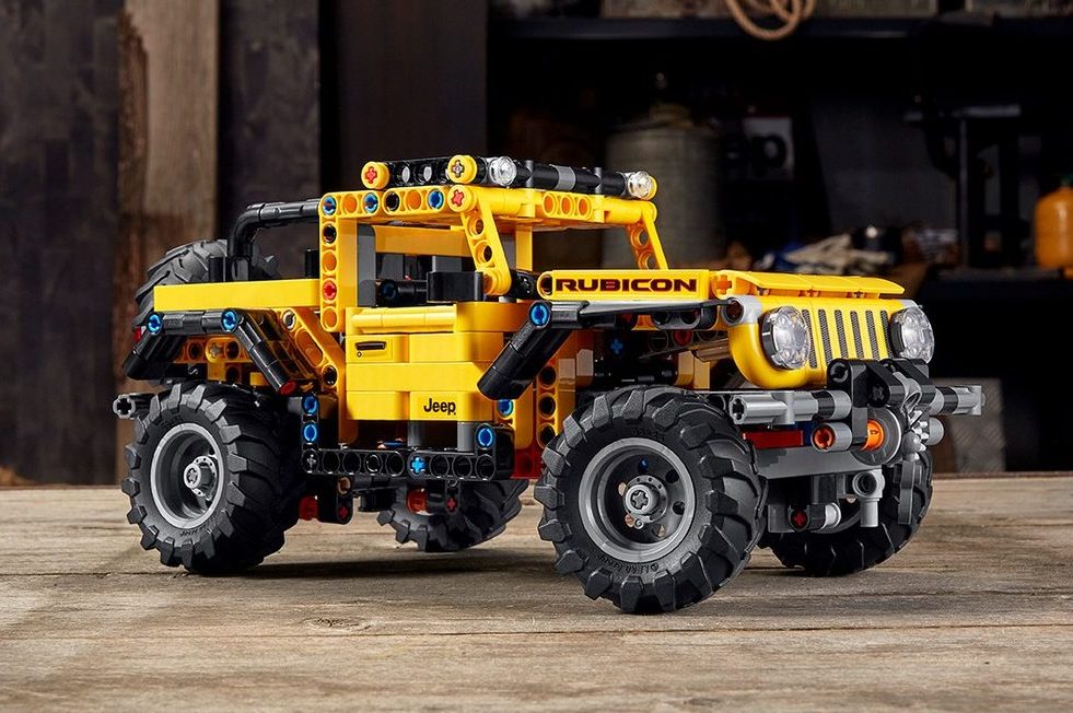 Jeep Wrangler Rubicon da Lego é tão real que dá para retirar teto e portas