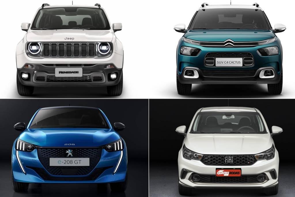 Carros Stellantis 208 argo jeep c4 cactus Carros Stellantis 208 argo jeep c4 cactus