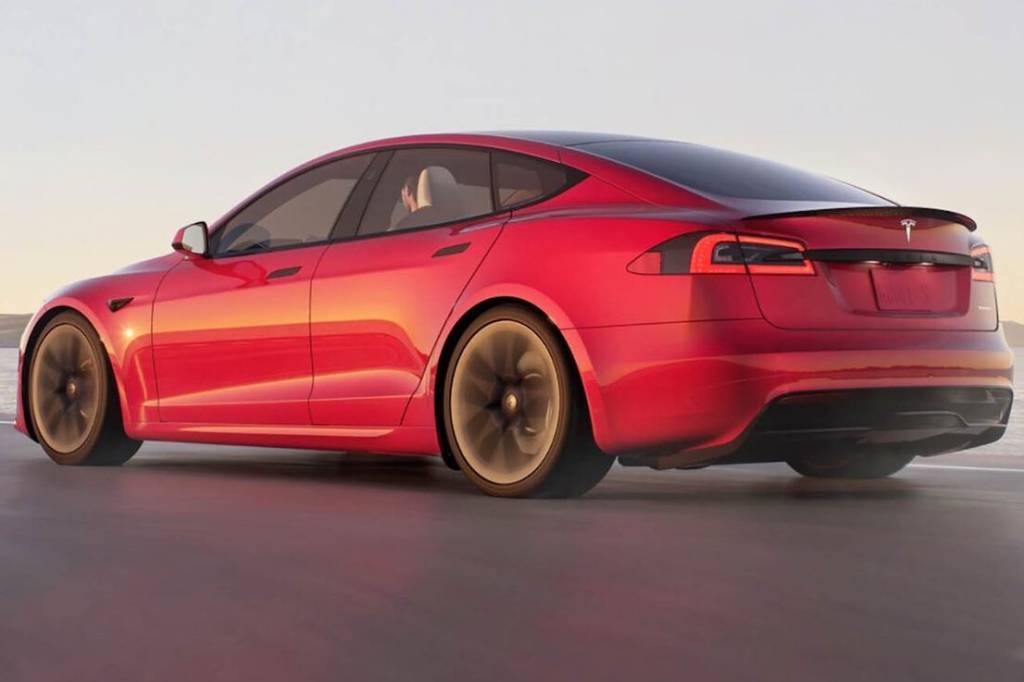 Tesla-Model-S-2021-7 Tesla Model S Traseira