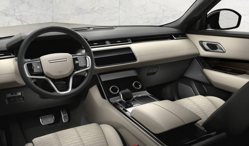 Range Rover Velar 2021 Interior da nova Range Rover Velar 2021