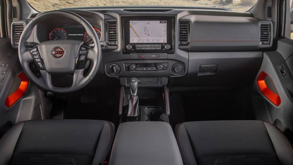 Nissan Frontier 2022 Cabine da nova Nissan Frontier 2022