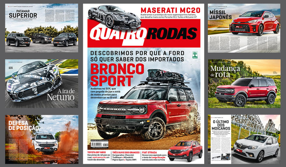 Destaques 742 Edição de fevereiro Quatro Rodas