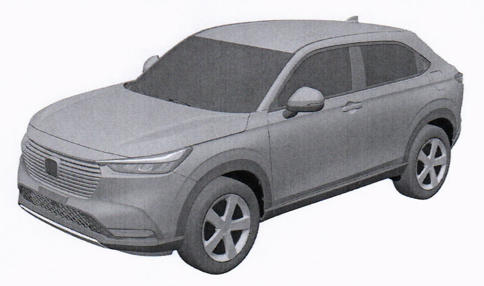 hrv1 Nova geração do Honda HR-V vai aderir à moda dos SUVs cupês