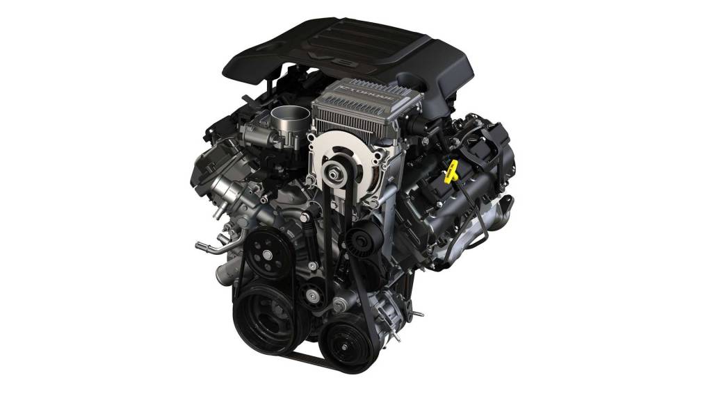 2022-jeep-wagoneer-engine Motor do Grand Wagoneer é 6.4 mas se preocupa com o consumo