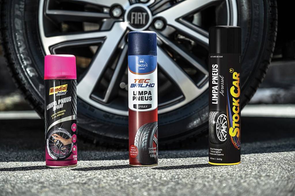 Qual limpa pneus funciona melhor, é mais fácil de usar e vale o que custa?