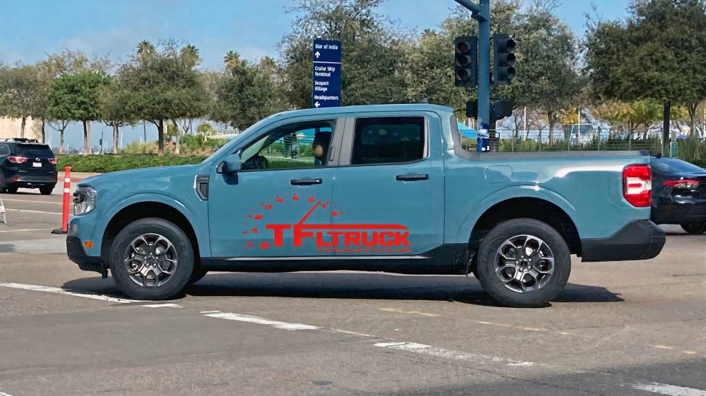 Ford Maverick vista 2021 A Ford não quer saber mais de esconder o jogo da nova Maverick