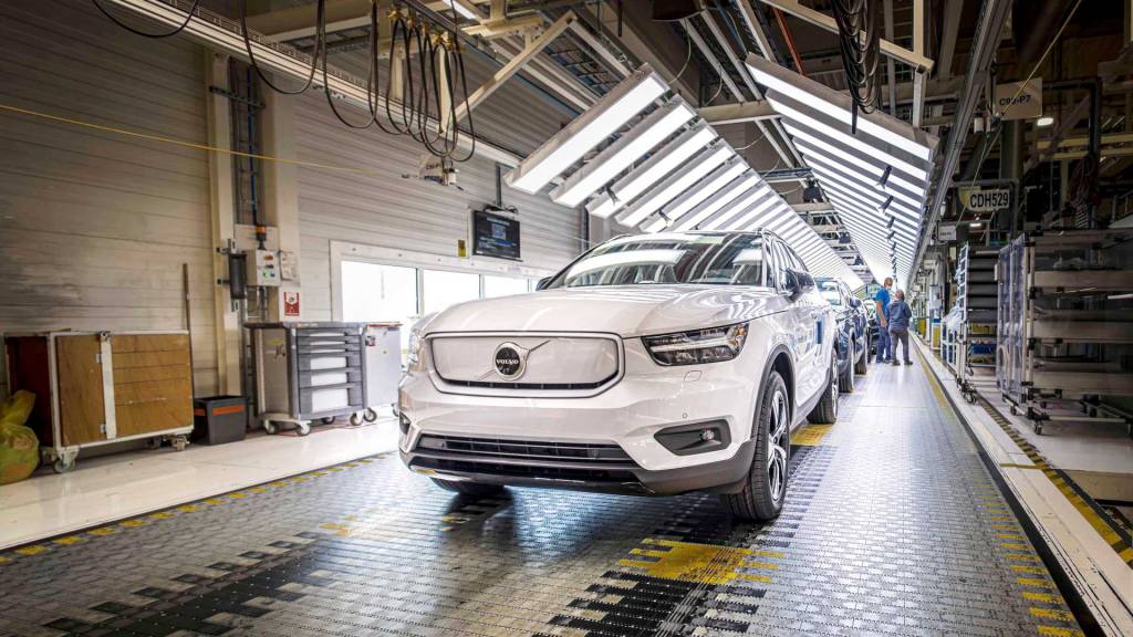 Volvo XC40 Elétrico Volvo XC40 Elétrico