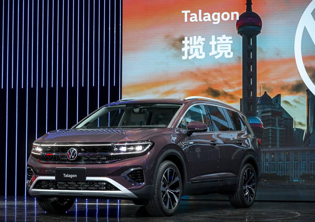 2021041915521768545_一汽大众揽境 Volkswagen Talagon foi apresentado no Salão de Xangai