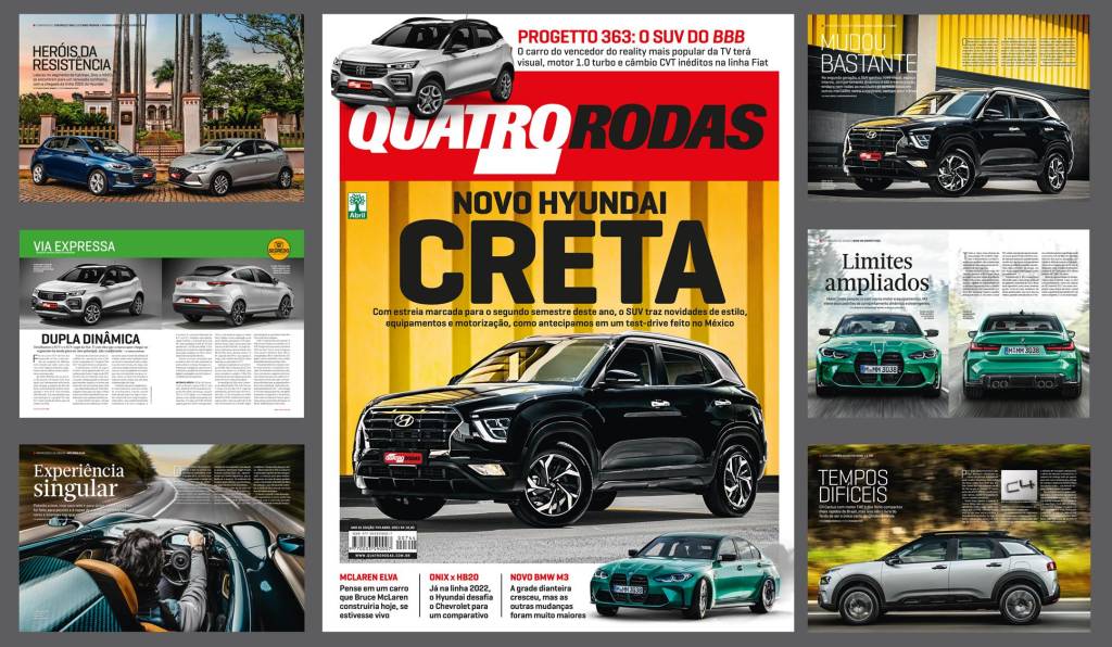 Capa Quatro Rodas 744 Abril 2021 (3) Capa Quatro Rodas 744 Abril 2021