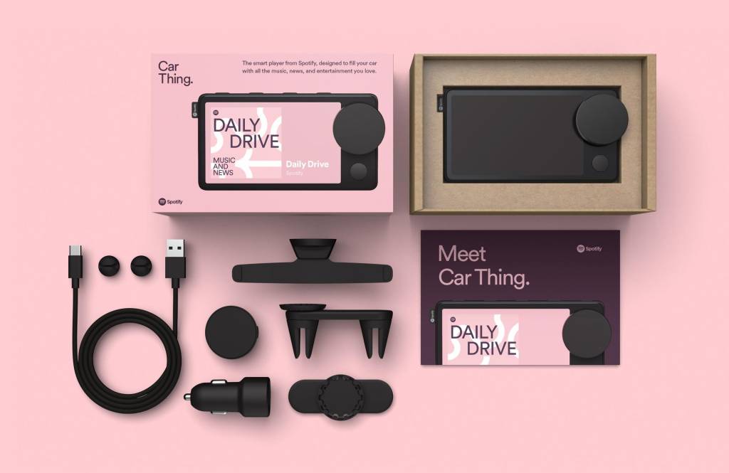 Car Thing 3 Kit já traz cabos, suportes e acessórios necessários