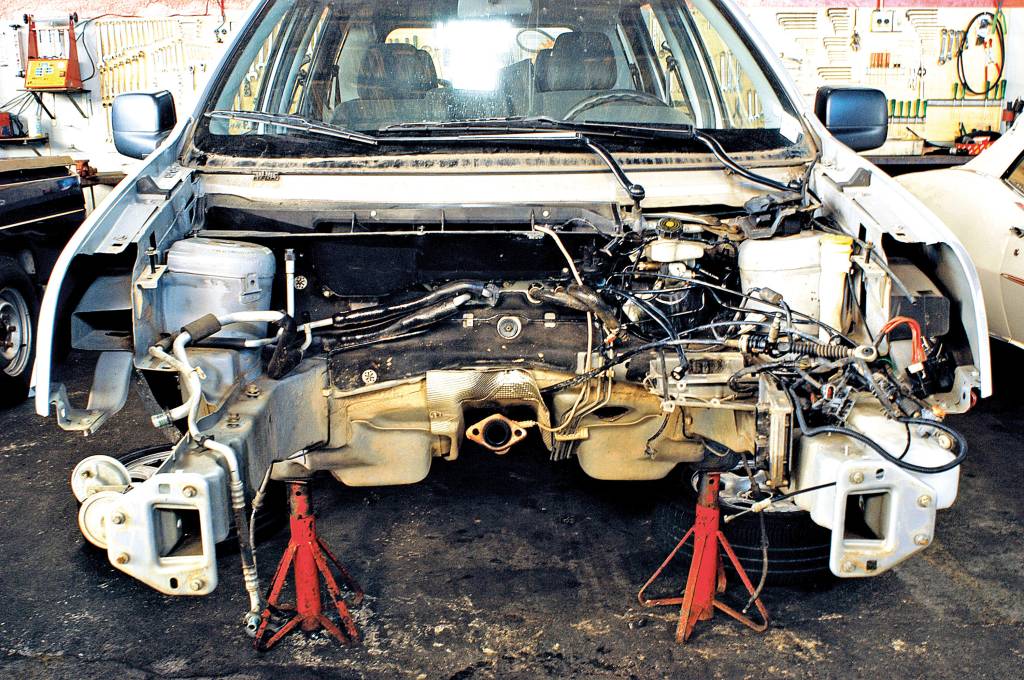 O que fazer quando o carro tem dano estrutural em uma colisão?