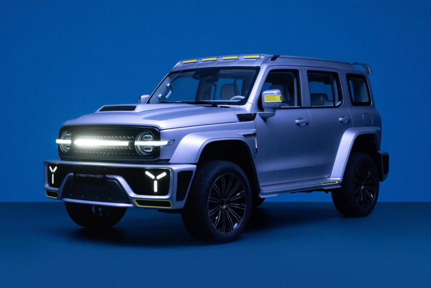 Chinês Cybertank mistura Classe G com Bronco mais um interior escandaloso