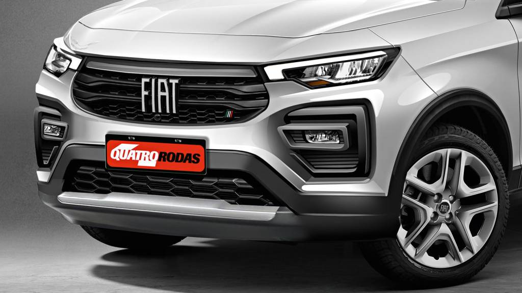 PROGETTO-363 Seção do para-choque do Novo suv da fiat projeto 363