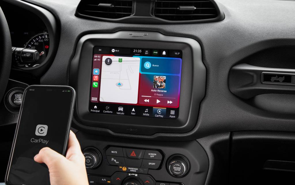 renegade_0072 Nova central multimídia traz Android Auto e Apple Carplay em versões sem fio e roteia 4G da Tim para até oito dispositivos