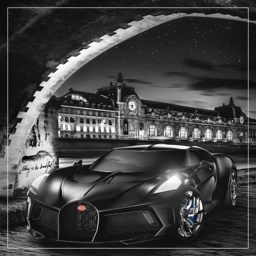 Bugatti La Voiture Noire (1) Ensaio da Bugatti La Voiture Noire