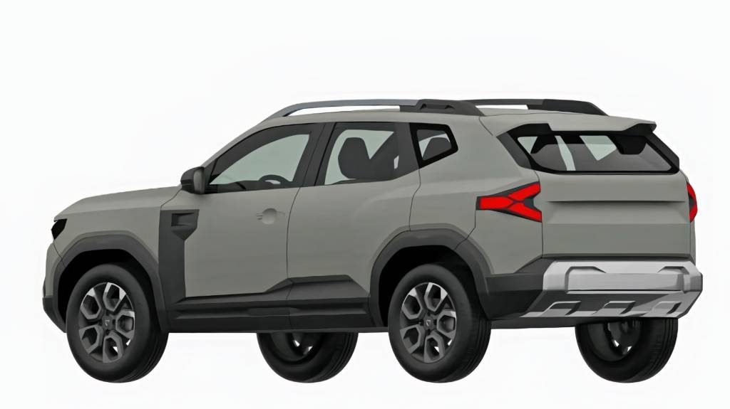 Renault Bigster – foto de patent Renault Bigster – foto de patent