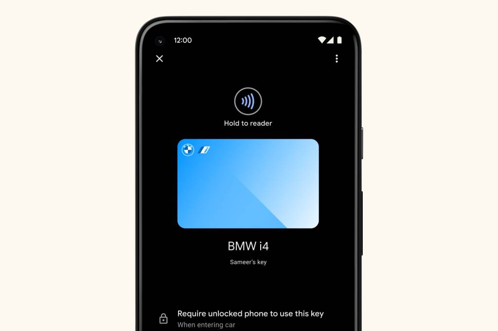 Novo Android 12 poderá abrir e fechar carros com tecnologia de aproximação