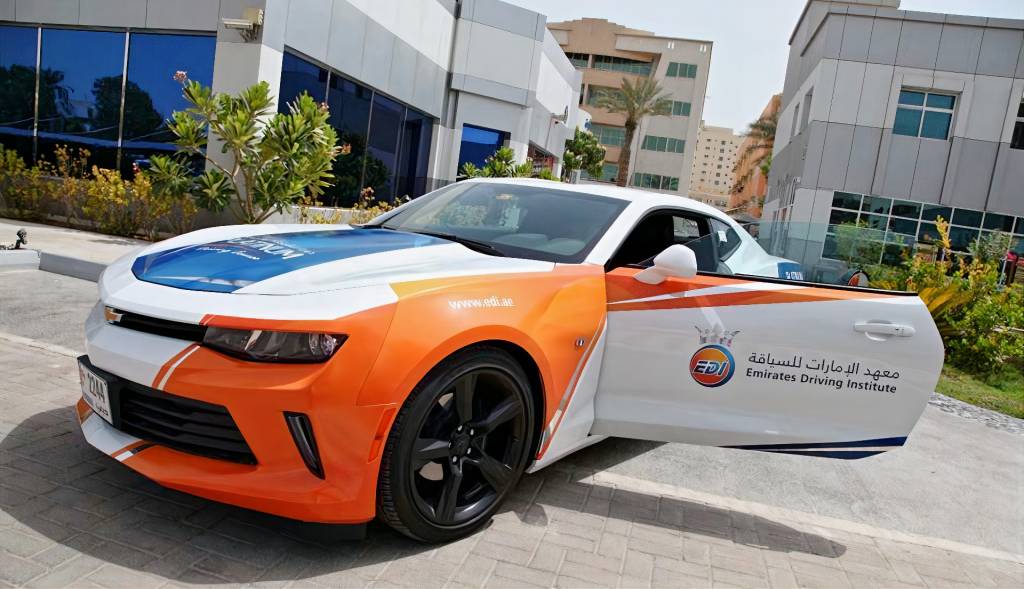 Emirates Driving Institute Chevrolet Camaro Emirates Driving Institute Chevrolet Camaro